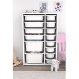 Hanah home višenamenska polica rine 2D4K8U white | ePonuda.com