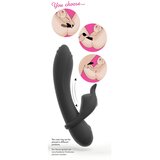 Couples Choice Couple Choice - obroček za penis in G-točka vibrator (siv) | Shoptok.si