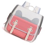 INF Udoben in eleganten nahrbtnik za prenašanje hišnih ljubljenčkov White+Pink, (5000125437) | Shoptok.si