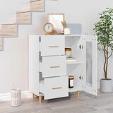  Komoda bijela 69,5x34x90 cm od konstruiranog drva | shoptok.hr