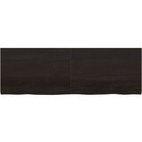  Kopalniški pult temno siv 180x60x4 cm obdelan trden les | Shoptok.si