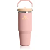 IceFlow™ Flip Straw 2.0 Tumbler termovka iz nerjavnega jekla Peach Rose 890 ml