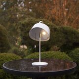 Star Trading Bijela vanjska solarna LED svjetiljka Cervia, visina 36 cm Cijene