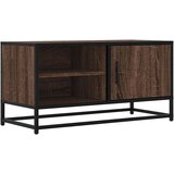 vidaXL TV omarica rjavi hrast 80x34,5x40 cm inženirski les | Shoptok.si
