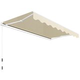  Sklopiva tenda na ručno upravljanje 300 cm krem | shoptok.hr