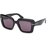 Tom Ford FT1157 01A ONE SIZE (50) Črna/Vijolična Cene