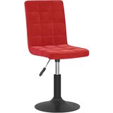 vidaXL Okretne blagovaonske stolice 6 kom crvena boja vina baršunaste - boja crnog vina 6 | shoptok.hr