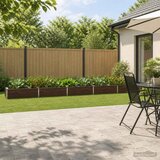  Povišeni vrtni krevet Crna 400 x 40 x 24 cm | shoptok.hr