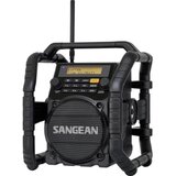 Sangean DAB+ (1012) Radio za gradilište U-5 DBT AUX, Bluetooth, UKW Vodootporan, Otporan na prašinu, Otporan na udarce Crna | Eponuda.ba