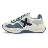 Munich Nizke superge 'Nexa' moder denim / siva / črna / off-bela | Shoptok.si