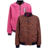 WE Fashion Prehodna jakna marine / oranžna / roza / bela