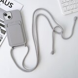 INORCO Zaščitna torbica za iPhone 14 Case Tekoči silikonski ovitek za telefon proti padcu z režo za kartice, trak, (22033465) | Shoptok.si