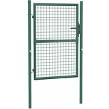  Vrata za ogradu Čelik 100x125 cm Zelena | shoptok.hr