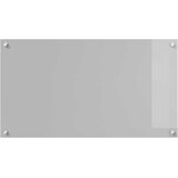  Kuhinjski zid Svijetlo siva 90 x 50 cm Staklo otporno na udarce | Shoptok.si