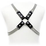 LEATHER BODY CHAIN HARNESS Cene