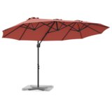  Senčnik Terakota 372 x 198 x 243 cm Poliester in aluminij, (5000187712) | Shoptok.si