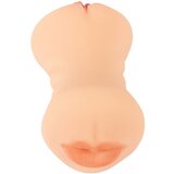Nature Skin masturbator za vaginu i usta (neutralna boja) | shoptok.hr