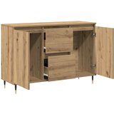 Kreveta Umjetnički hrast 101,5 x 35 x 70 cm Konstruirano drvo | shoptok.hr