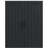  Ormar za Zid Lucca Crna 80 x 31 x 100 cm Konstruirano drvo | shoptok.hr