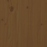 Uzglavlje za krevet boja meda 126 x 4 x 100 cm masivna borovina | shoptok.hr