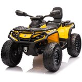 Lean Toys Licencirani 2-sedežni ATV štirikolesnik Can-Am Outlander 4x4 rumena | Shoptok.si