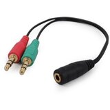 Gembird audio adapter za slušalice 2x3,5mm 3pin to 1x 3,5 mm 4pin (mic/slušalice), CCA-418 | Eponuda.ba