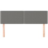  Uzglavlja tamnosiva 144x5x78/88 cm od tkanine | Eponuda.com
