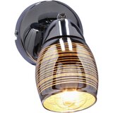 Candellux milton zidna lampa 1X10W E14 led hrom | ePonuda.com