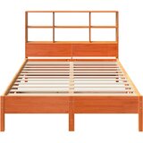  Krevet s regalom za knjige bez madraca 120 x 200 cm od borovine | shoptok.hr