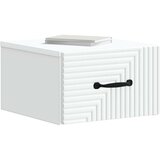  Stenski nočni omarici s predalom 2 pcs Bela 34,5 x 33 x 20 cm, (5000209527) | Shoptok.si