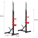  Str25 stalak za opremu za vježbanje s utezima hms | shoptok.hr