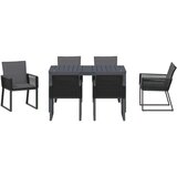  Vrtni set za objed 7 pcs Antracit poliratan | shoptok.hr