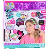  Dječje slušalice s naljepnicama za ukrašavanje - roze | Shoptok.si