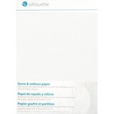Silhouette Score & Emboss Paper - 17,8 cm x 12,7 cm - 1 set. Cene