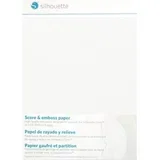 Score & Emboss Paper - 17,8 cm x 12,7 cm - 1 set.