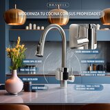 BRAVELL izvlečna kuhinjska armatura iz nerjavečega jekla premium kuhinjska pipa | Shoptok.si