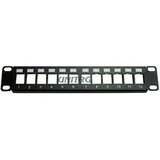 panel 12port 10" frame