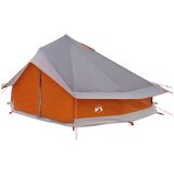 Tipi šator s krovom Siva i narančasta 800 x 800 x 430 cm | Eponuda.com