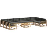  Set vanjskih sofa 11 kom. Bijela i antracit | shoptok.hr