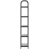 vidaXL Polica Sivi hrast sonoma 60 x 30 x 183 cm Konstruirano drvo | shoptok.hr