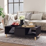  Stolić za kavu sivi 103,5 x 60 x 35 cm konstruirano drvo | shoptok.hr
