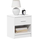  Noćni ormarići 2 kom s ladicama bijeli 39x28x41 cm | Shoptok.si