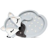 Little Lights stolna svjetiljka LISICA - siva | shoptok.hr