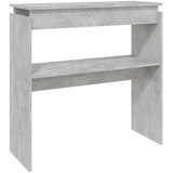  Konzolni stol siva boja betona 80x30x80 cm konstruirano drvo | Eponuda.com