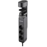 Uticnica za radni sto 3-struka, USB A+C L=1,4 m