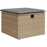 vidaXL 9-dijelni set vrtnih sofa s jastucima bež od poliratana | shoptok.hr