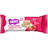 Novo protein wafer 40 г jagoda i krem