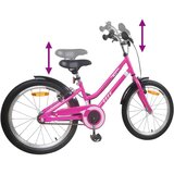  Otroško Kolo 20 Palcev za starost od 6 do 11 let Roza Črna - - roza - 14.13 - 137 x 54 x 79 cm - 2025- | Shoptok.si