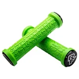 Race Face Grippler handlebar grips, 33mm, Lock On, green