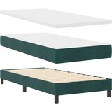  s opruga kutije Tamnozelena 90 x 200 cm Baršun | shoptok.hr